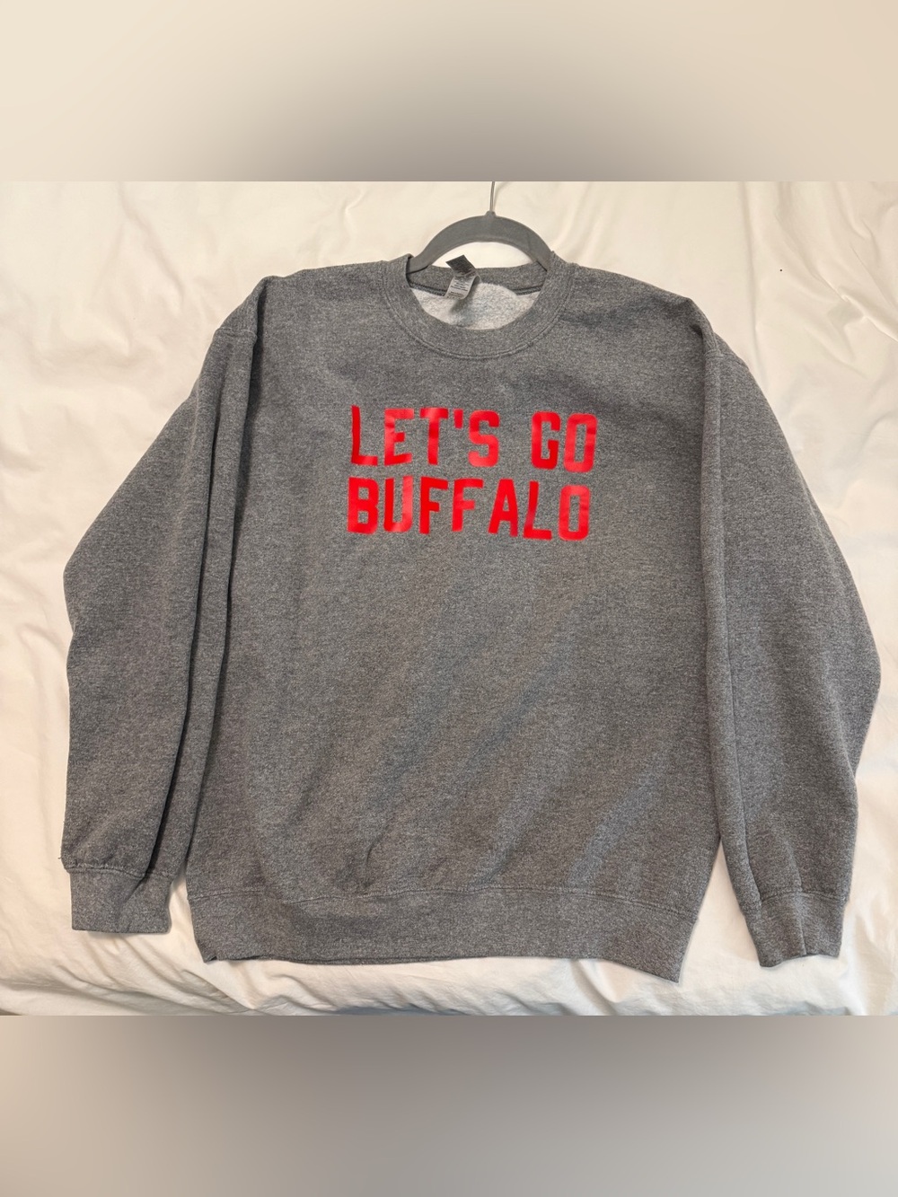 Let's Go Buffalo Bills sweatshirt. EUC.